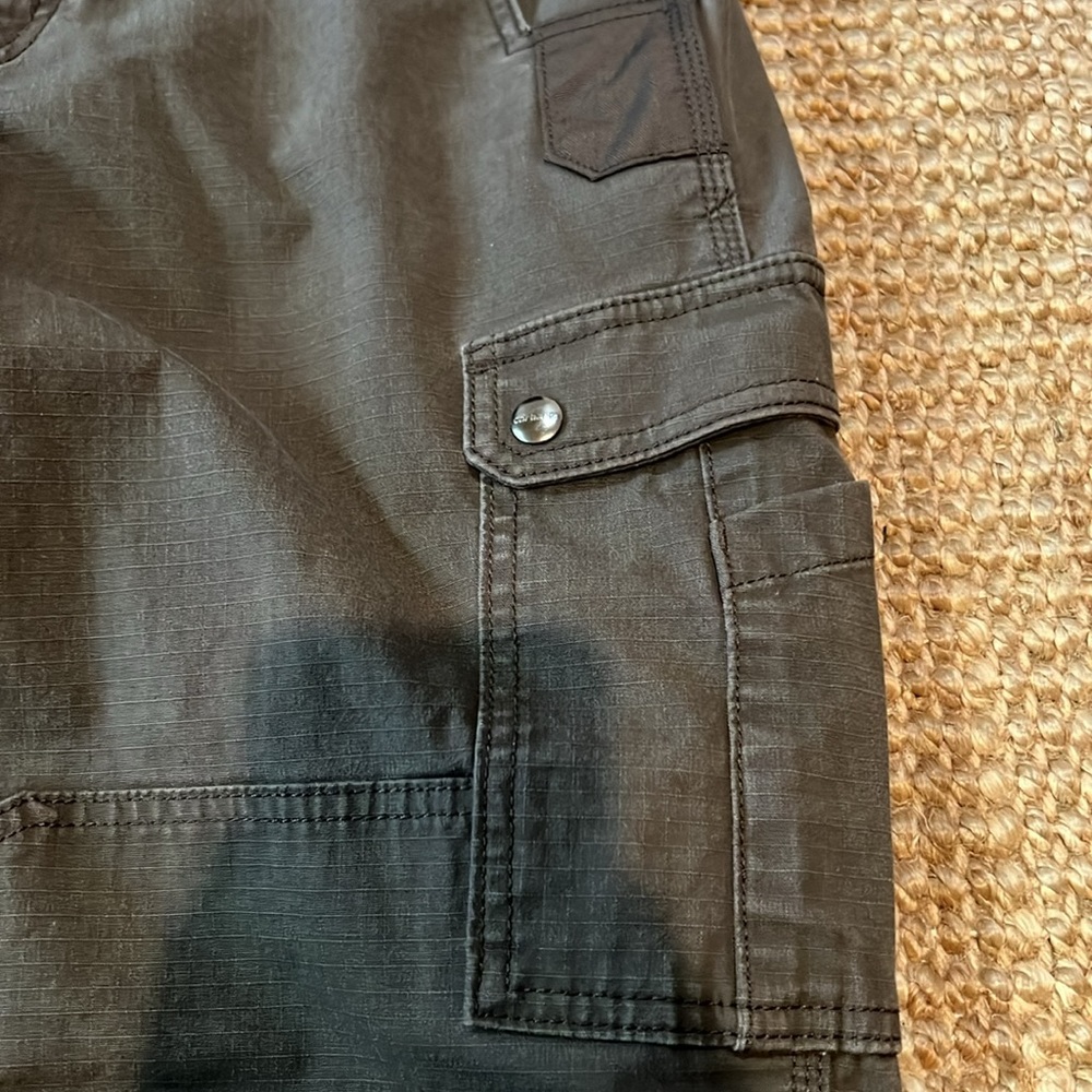 Carhartt Dark Gray Cargo Pants for Men size 36 x 30 relaxed fit - Picture 6 of 12